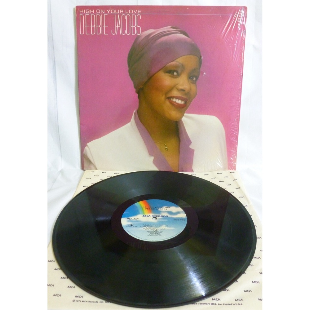 Debbie Jacobs - High On Your Love- Vinyl LP - MCA-3202 - Disco Funk/Soul Music